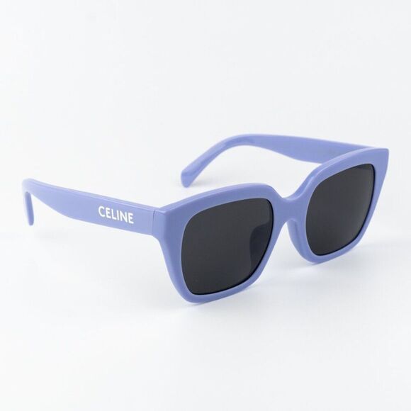 Celine MONOCHROMS Women Sunglasses Shiny Lilac Smoke Grey Geometric CL40198F 78A main image 9